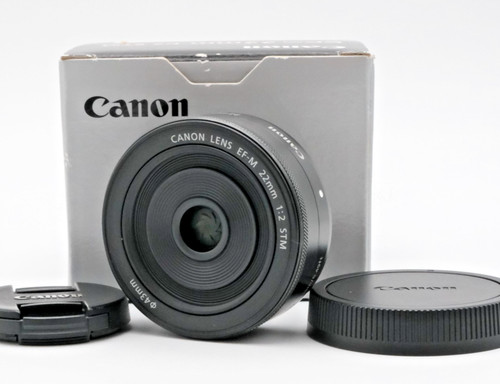 Tested【Mint in Box】Canon EF-M 22mm f/2 STM Lens EOS M EF-M Mount
