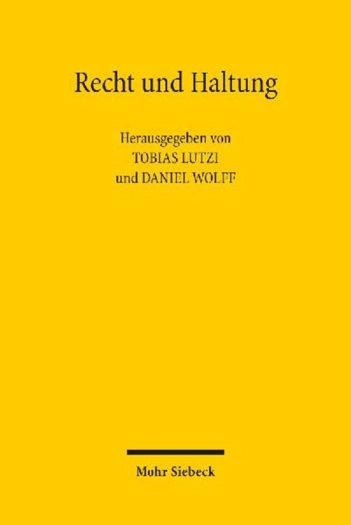 Recht und Haltung Daniel Wolff