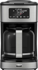 bella PRO 12-Cup Programmable Coffee Maker Stainless Steel Black LED Screen NEW