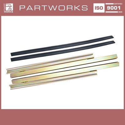 Window Regulator Rails for Porsche 911 G '80-964 993 Coupe L+R with Seals