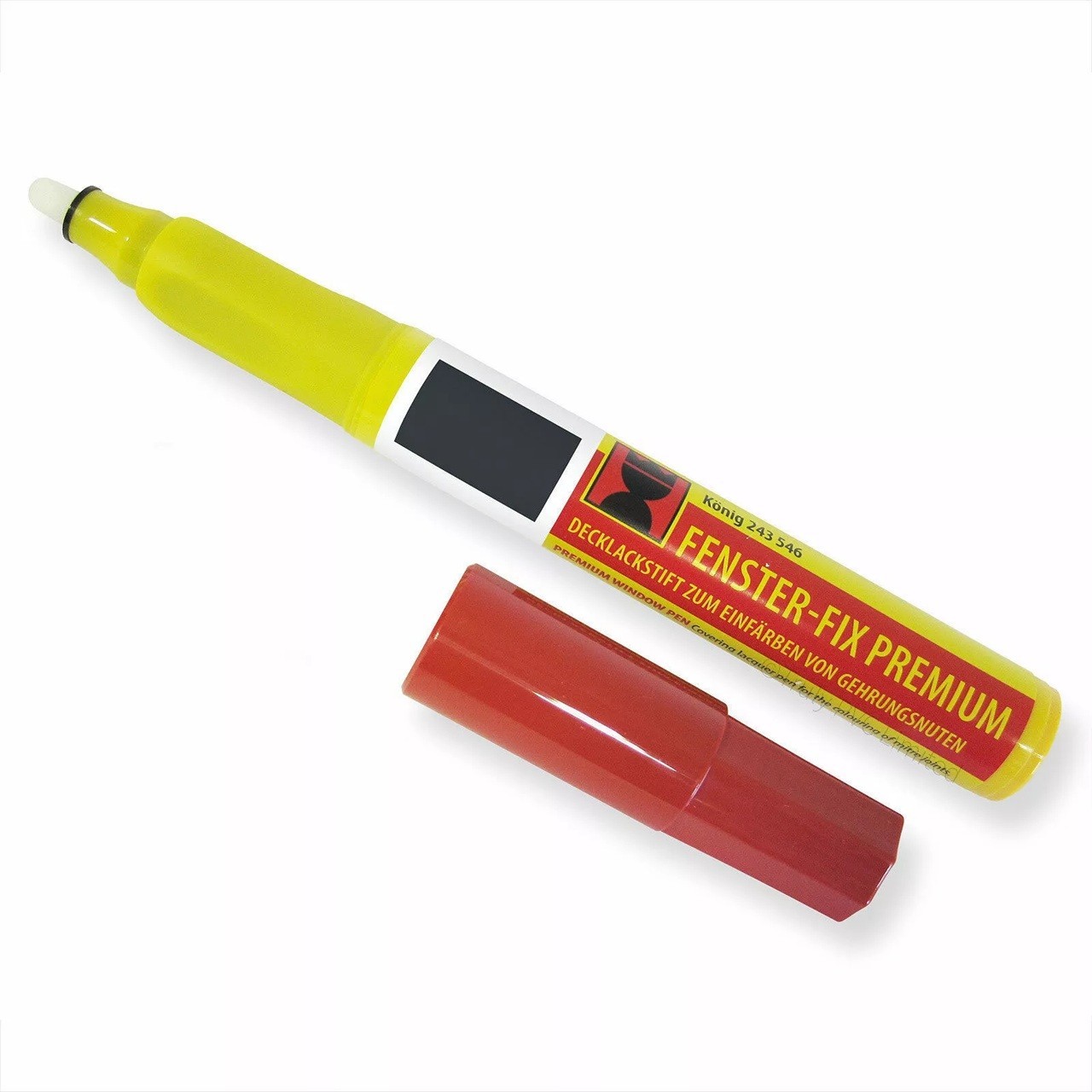Penna riparazione graffi Konig PVC colorato porta finestra telaio composito ritocco penne foto 5