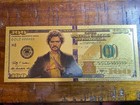 Iron Fist 24k Gold Plated Marvel $100 Banknote - We Combine Shipping! — photo 1