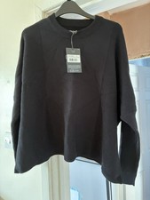 Barbour International Jumper In Black Size 10 Brand New With Tags