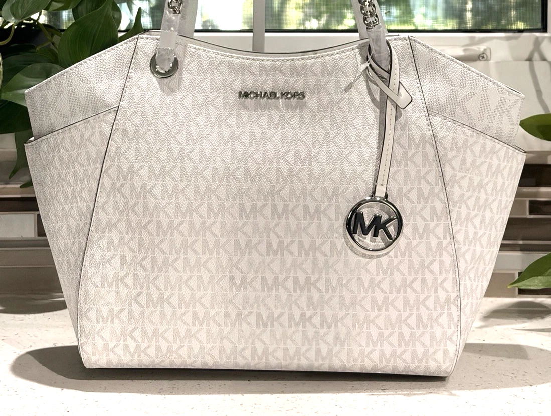 Michael Kors Jet Set Tote White Bags & Handbags for Women for sale