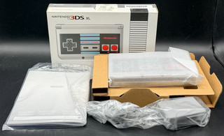 Nintendo 3DS XL Handheld Console Retro NES Edition CIB Complete Authentic