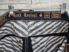 Mens Rock Revival Hansel Size 40 Straight Leg 34" Inseam