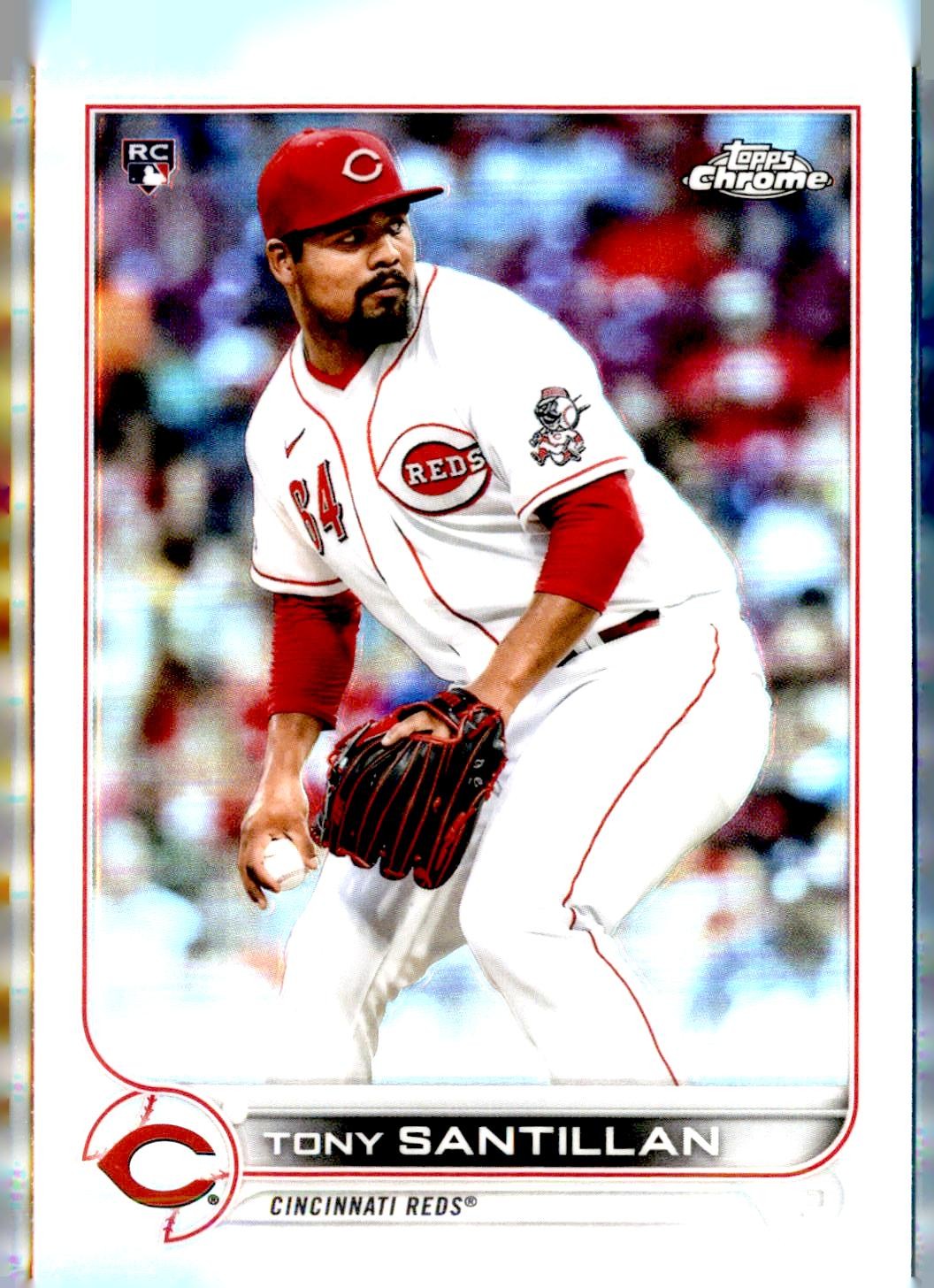 Tony Santillan 2022 Topps Chrome #193 Refractor