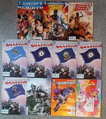 11 Justice League Variants - Rebirth, Justice League of America, JLA and more!