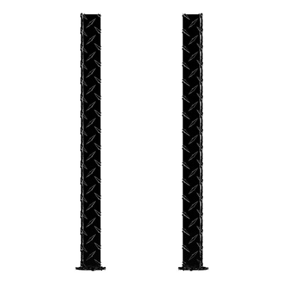 UWS Replacement Black Aluminum Truck Side Tool Box Legs - 1 Pair