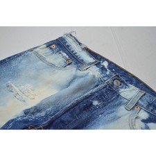 Vintage 1980s Levi's Destroyed Made in USA Jean Shorts