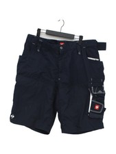 Engelbert Strauss Men's Shorts XXL Blue Polyester with Cotton Cargo