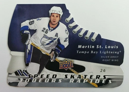 2008 MARTIN ST LOUIS SPEED SKATERS MCDONALD'S NHL HOCKEY CARD SS1 UPPER DECK