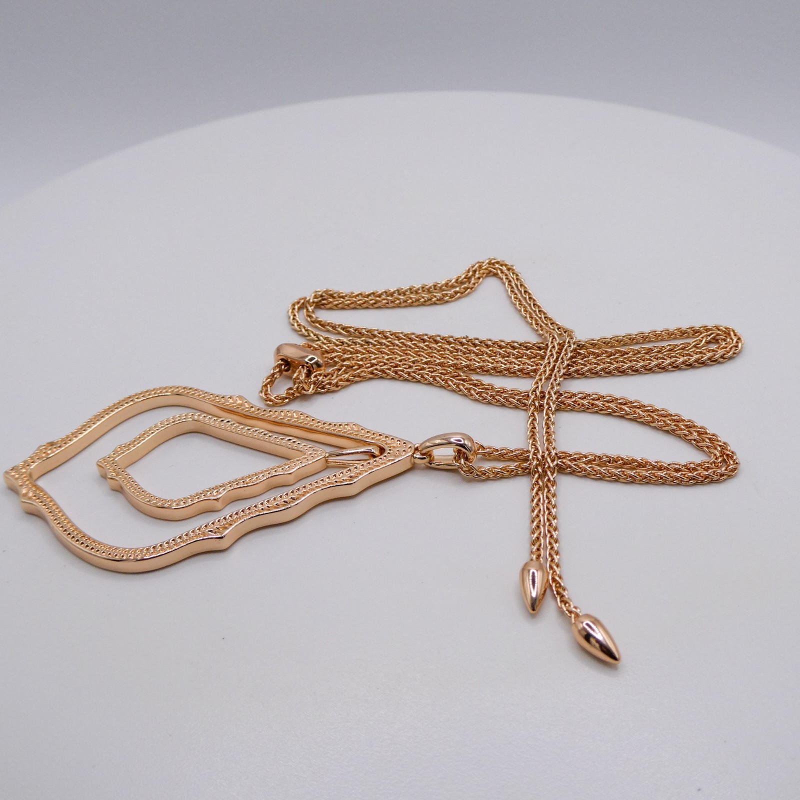 Kendra Scott Simon Pendant Statement Adjustable 3… - image 6