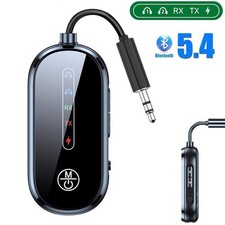 2-in-1 Bluetooth5.4 Dual-Device Transmitter Receiver Adapter Car Audio 3.5mm Aux