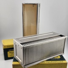 2 Vintage argus Automatic Slide Changer Magazines No. 593 in Original Packaging
