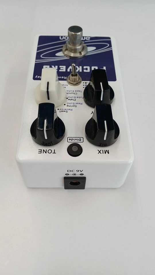 AMMOON POCKVERB Reverb Effects Pedal Tested & Works 1386 - Image 4 of 4