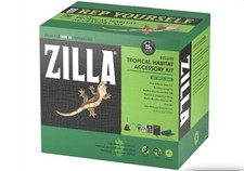Zilla Reptile Tropical Habitat Accessory Kit