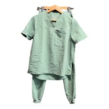 FIGS Mint Green Kaya Top Size S  Muhima Jogger Size S 2 Pc Women's Scrubs Set