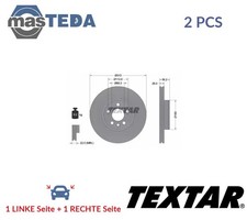 92109905 BREMSSCHEIBEN SATZ VORNE TEXTAR 2PCS NEU OE QUALITÄT