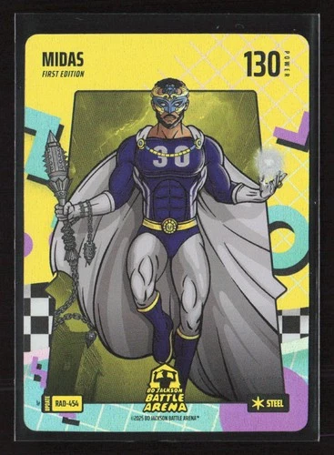 Bo Jackson Battle Arena Update #RAF-454 Midas Stephen Curry Rad Steel Foil