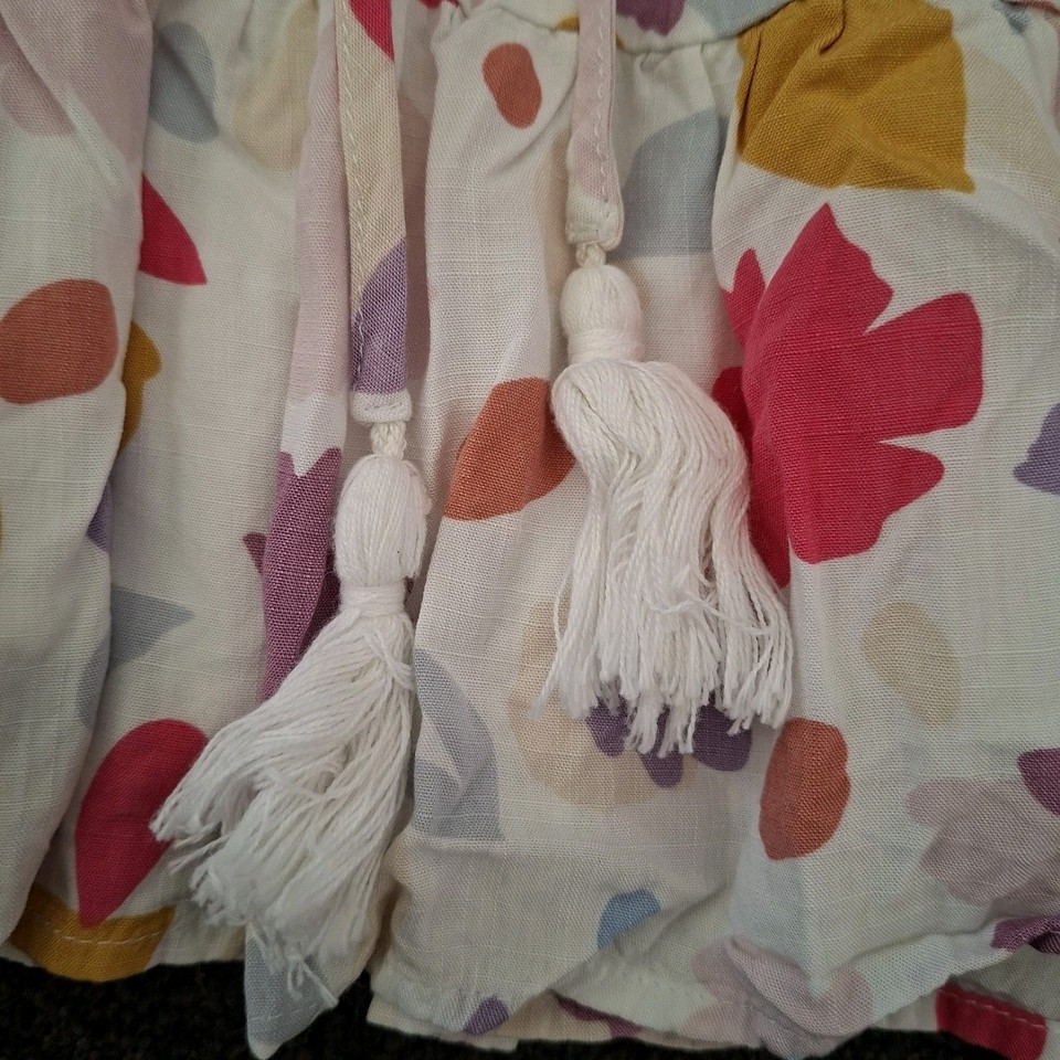 Paper Heart Floral Skirt Size 12 Lined With Tassels | eBay Australia