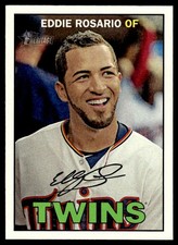 Eddie Rosario 2016 Topps Heritage #66 Minnesota Twins 27011 Baseball Card