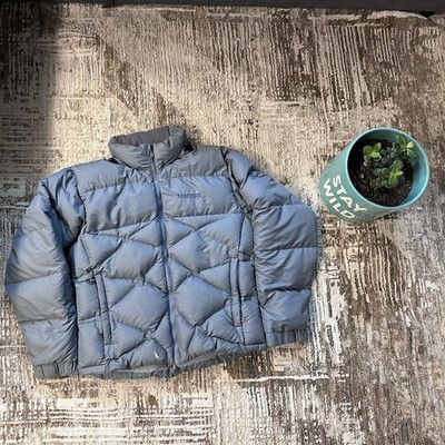 MARMOT WINTERMANTEL 700 DAUNENJACKE SEHR WARM GRÖSSE MITTELBLAU 21 INCH DIAMOND QU