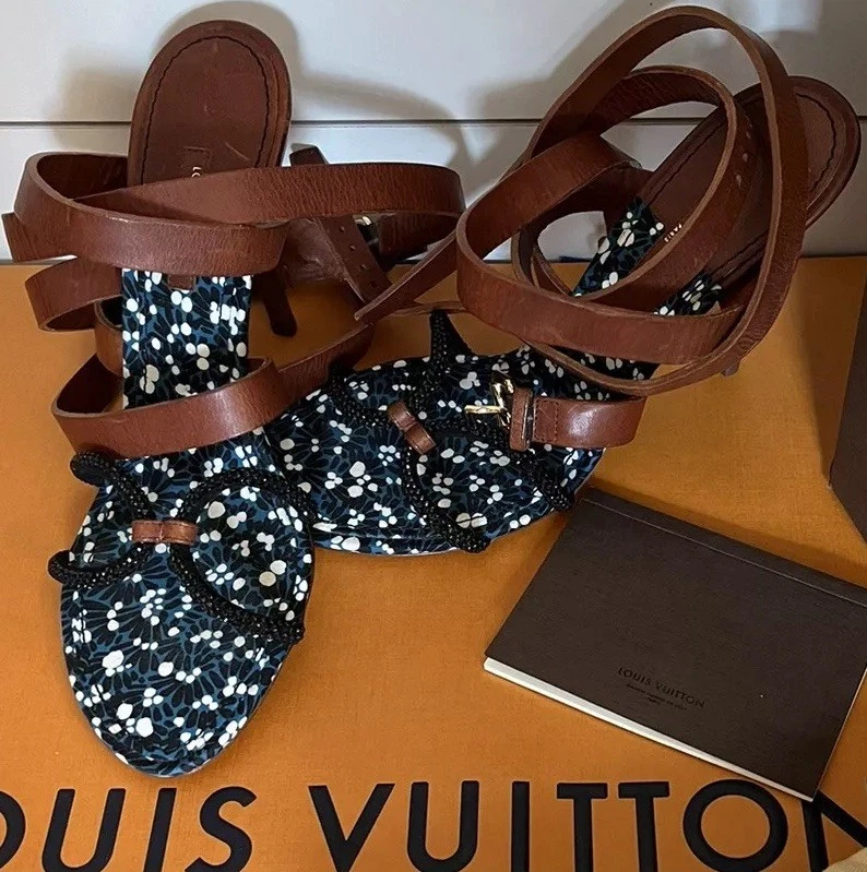 Louis Vuitton Floral Heels for Women for sale | eBay