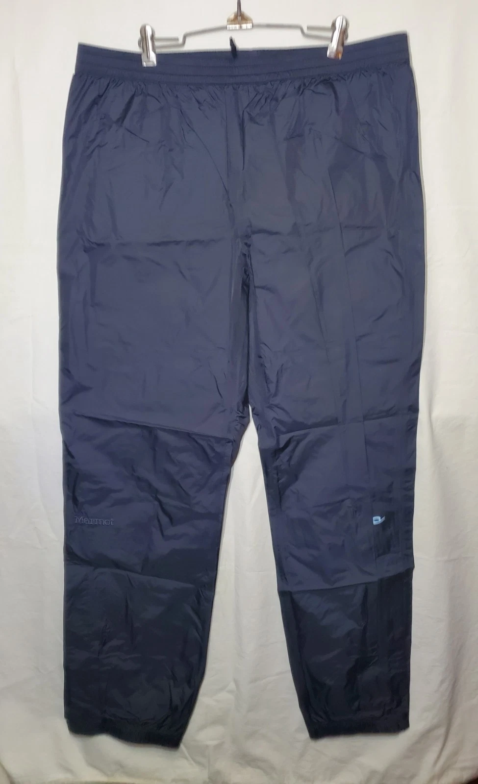 Marmot PreCip Rain Pants Men's XL Black Waterproof Hiking Shell #5458 Dry Touch
