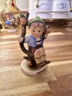 MJ Hummel - Goebel Apple Tree Boy & Girl Hand Painted Figurines 2pc Set — photo 5