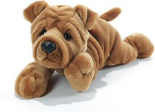 05925 - Ruga Sharpei Steso Peluche, Lunghezza 40 Cm
