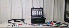 Ranger Power Master PM7000 Power Quality Analyzer w/ Leads Clamps & Case