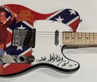 KATHERINE BACH SIGNED CUSTOM DAISY DUKE ELECTRIC GUITAR DUKES OF HAZZARD PSA COA — photo 2