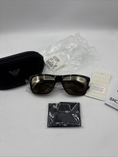 Emporio Armani AR 4001 Black Frame Sunglasses NEW W Case And Paperwork