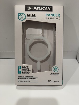 Pelican Shield Case for Apple iPhone 15 Pro With Holster MagSafe Compatible