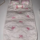 Vintage 1980's Barbie Bedroom Sweet Roses Reversible Bedding Set Comforter