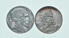Lot 2 1 Oz Silver Rounds Hobo Nickel - Christmas Greetings *099