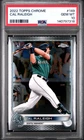 Cal Raleigh 2022 Topps Chrome #149 Rookie RC PSA 10