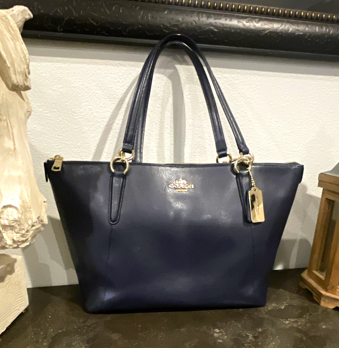 Coach Tote Blue Bags & Handbags for Women for sale - eBay