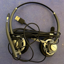 Plantronics Headsts ENCOREPRO HW720 with DA80 Audio Encoder lot J