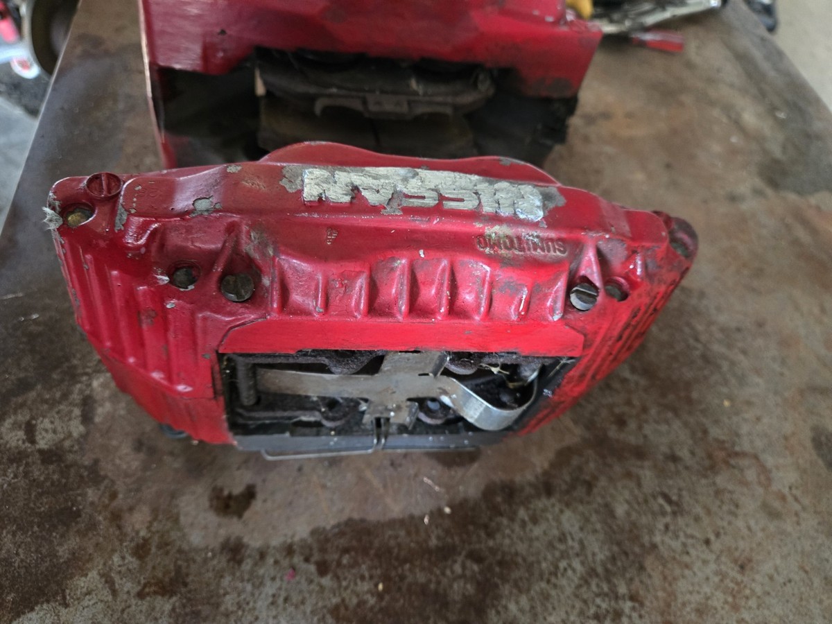 90-91 NISSAN Z32 300ZX TURBO SET OF 2 FRONT LEFT & RIGHT BRAKE
