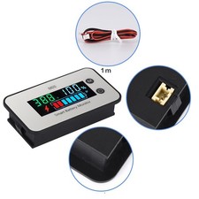 Vehicle Battery Voltage and Charge Level Tester with Color Screen Display