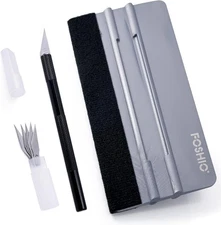 FOSHIO Felt Squeegee Craft Knife Window Tint Kit, 6 Inch Squeegee for Vinyl, Exa