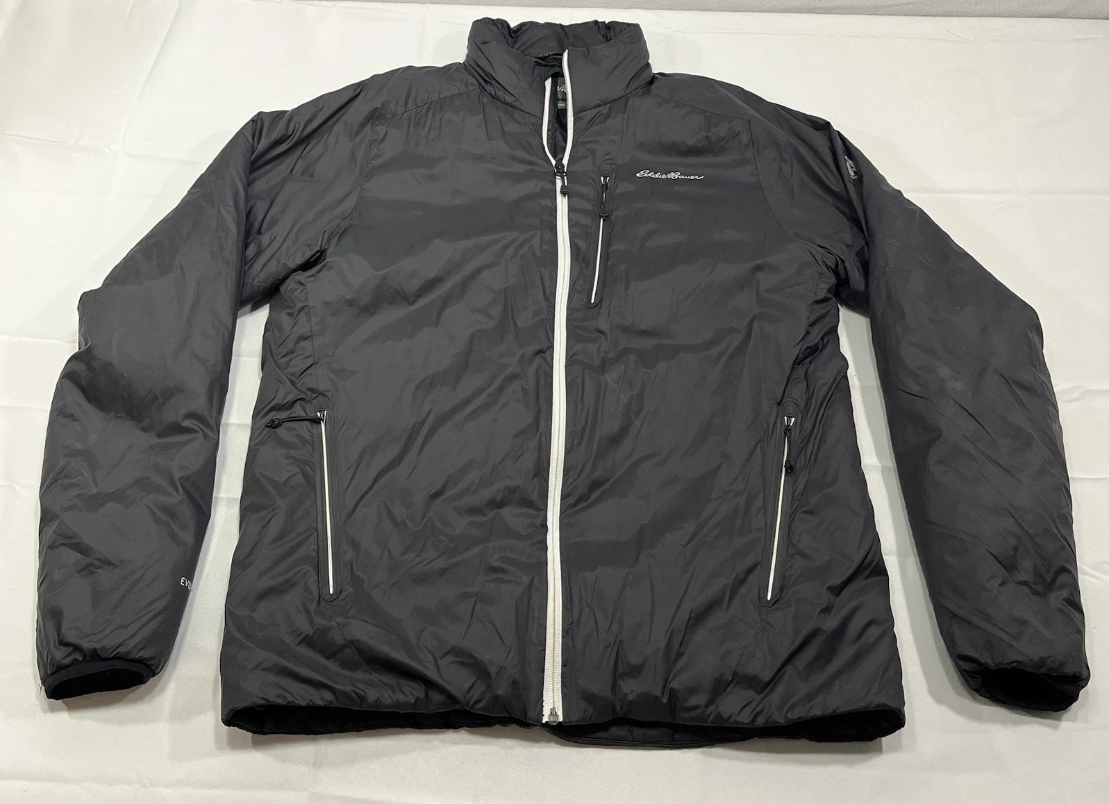 Eddie Bauer First Ascent Evertherm Thindown Black Jacket Mens M - Read
Opens in a new window or tab