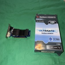 Sapphire Ultimate AMD Radeon HD6670 Silent Video Card? Sold As Seen