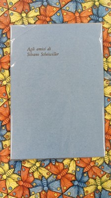 An die Freunde von Silvano Scheiwiller 1986 Lucini