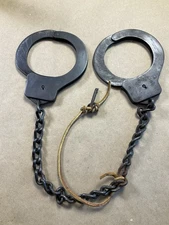 VTG Harvard Lock Company New York Leg Shackles Leg Irons Hand Cuffs USA