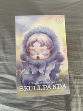 POP MART SKULLPANDA L  impressionnisme Plush Pendant Amber