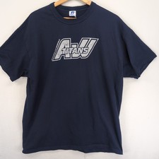 Russell Athletic Mens AW Titans Navy Graphic Tee T-Shirt XL Sportswear Vintage