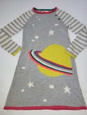 Mini Boden Space Sweater Dress size 9-10 long sleeve cashmere blend